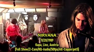 Nirvana - 1989-11-20 - [Full Show] - Kapu - Linz, Austria - [2-Cam/50fps/Deshaked/Tweaks]