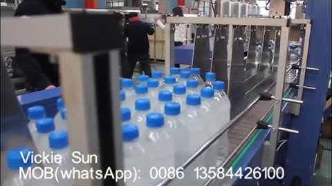 Monoblock 3 in 1 plastic bottle water filling machine (6000BPH)