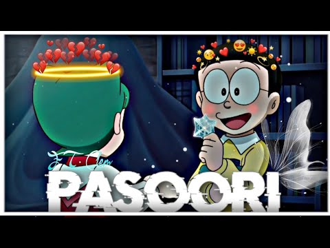 Pasoori Edit 🥀 || In Koya Koya Planet Nobita And Clem Love 😘 Status.