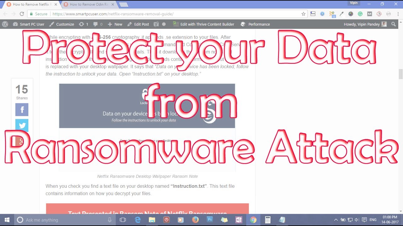How to Protect your Data from Ransomware Attacks - YouTube