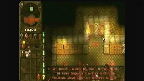 Dungeon Keeper on Pandora with better Quality on Qemu with TV Out