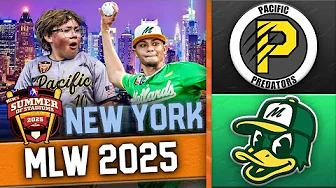 2025 NEW YORK SERIES | PREDATORS vs. MALLARDS | MLW Wiffle Ball