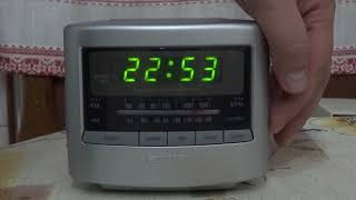 Radio with clock AIWA FR-A45EZ (Tokyo Japan) - YouTube