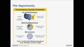 The Developer Opportunity for Small Business Apps with QuickBooks Online