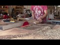 Cutting Mesquite Guitar Body Blanks From Logs