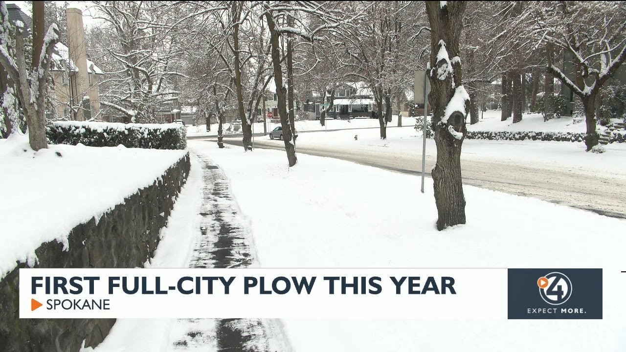 First full-city plow this year