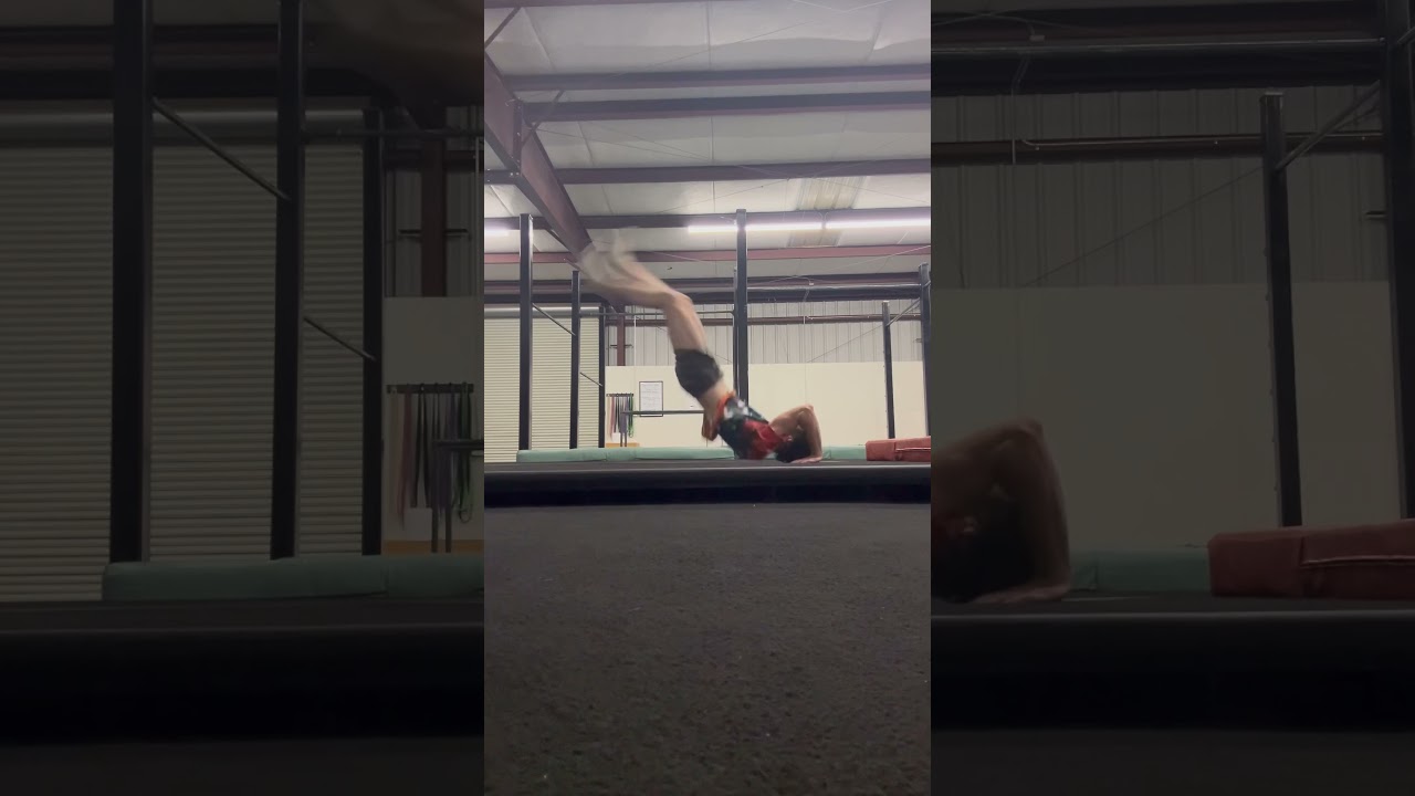 Parkour Kip Up Half