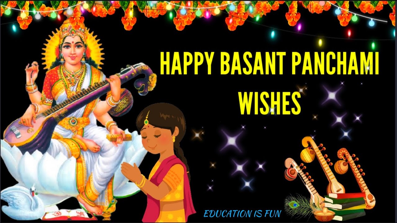 Happy Basant Panchami 2022  | Basant Panchami Wishes | Vasant Panchami whatsapp status video