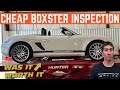 Everything WRONG With My CHEAP Porsche Boxster (Car Ninja Inspection)