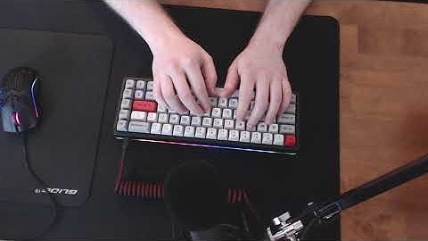 Type Sound: Drop ALT w/Drop + Matt3o MT3 /dev/tty caps + Kailh Box Navy Thick Click switches