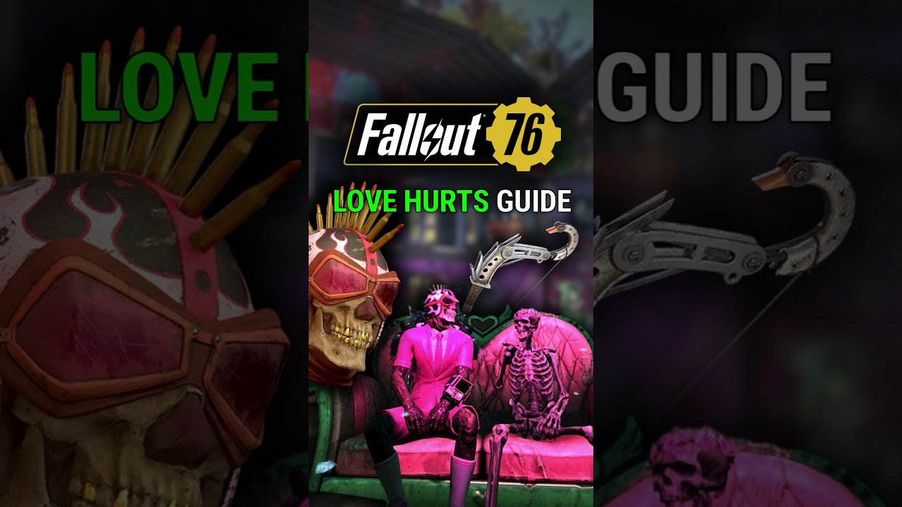 Событие «Любовь причиняет боль» в Fallout 76 — выполните ВСЕ задания БЫСТРО! 