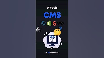 What Is CMS In 30 Seconds! 🤔👩🏻‍💻 #coding #programming #cms