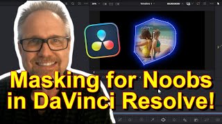 Masking Made SUPER Easy For Beginners In DaVinci Resolve!