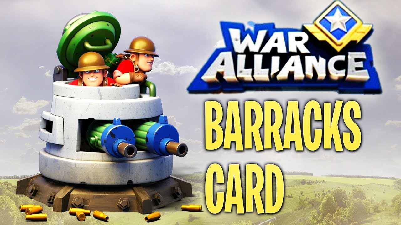 Use Barracks Card War Alliance PvP Royale - Gameplay (Android/HD)