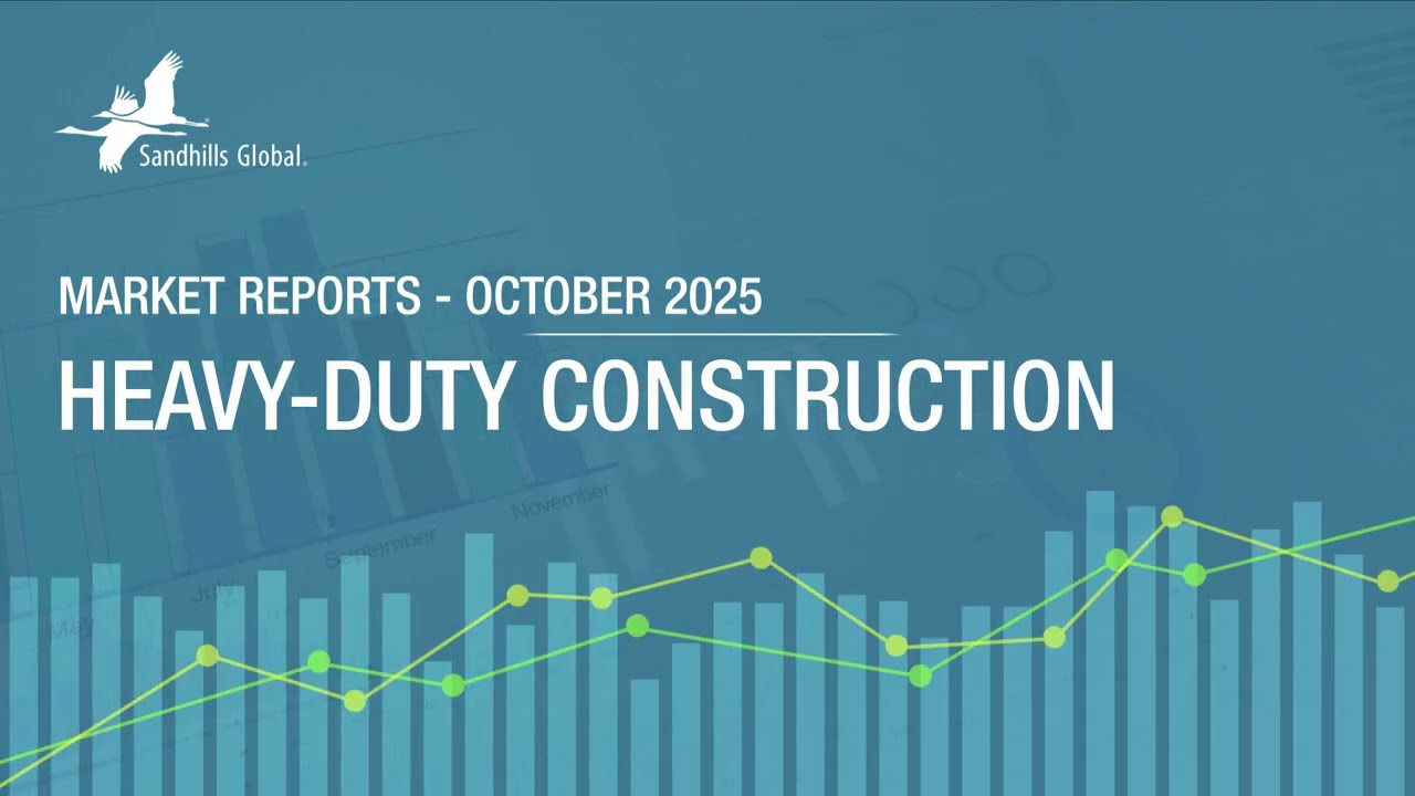 Used Crawler Excavator & Wheel Loader Pricing Trends In October 2025