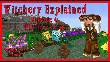 Witchery Explained: Episode 4, Witchery Crops! Minecraft Mod Tutorial