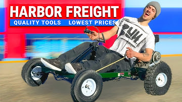I Built a Go Kart From Harbor Freight Parts