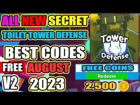 Roblox Toilet Tower Defense codes for free coins in October 2023 :  r/CharlieINTEL