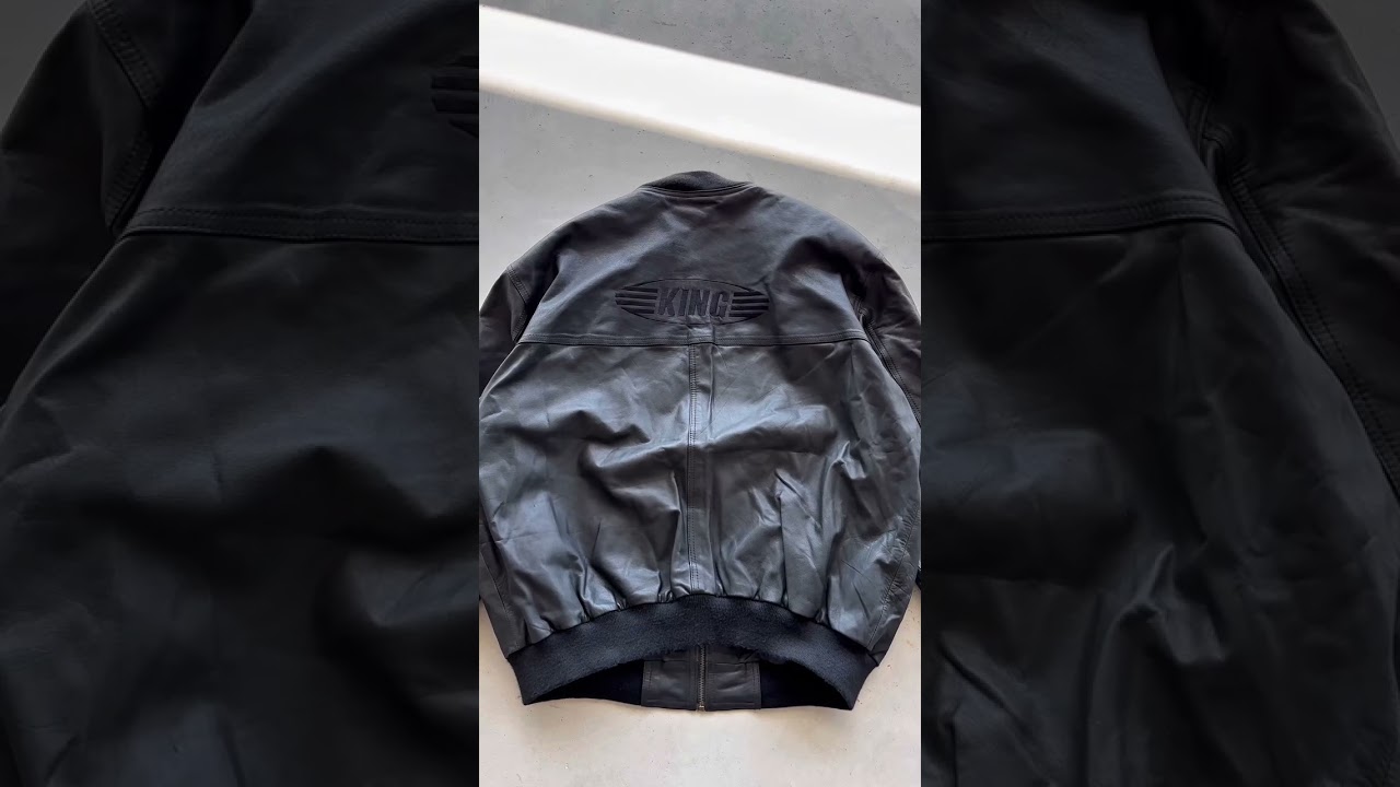 The Puma King leather jacket