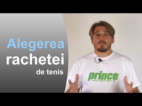 Video: Cum Să Alegi O Rachetă De Tenis