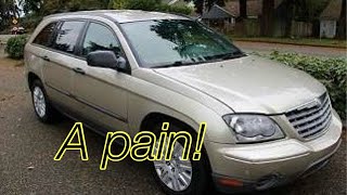 2006 Chrysler Pacifica power steering pump installation