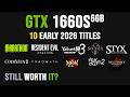GTX 1660 SUPER in 2026: Still Worth It? (10 Early 2026 Games)