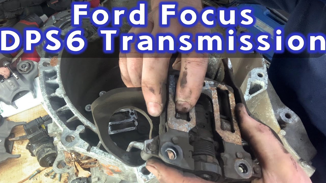Диагностическая операция на трансмиссии Ford Focus DPS6 и замена сцепления