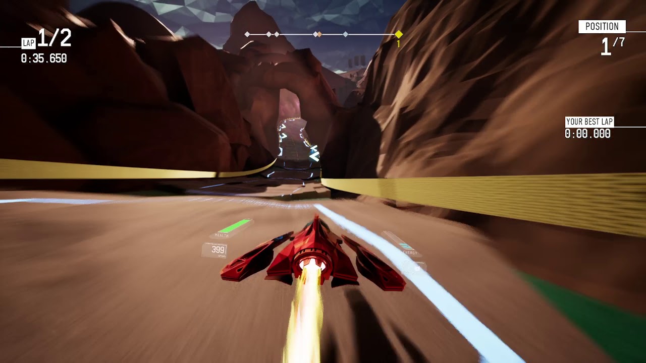Redout PS4 Gameplay