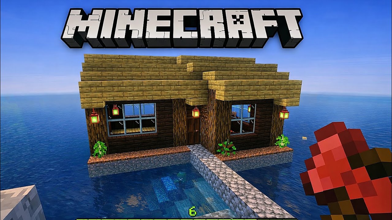Minecraft Survival Water House 2 | Minecraft Video | Oko Gaming India 