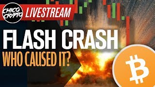 Bitcoin Flash CRASH!! What Happened? Who Did This? WHY!!!!😭