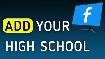 How To Add Your High School On Facebook App On PC (New Update)