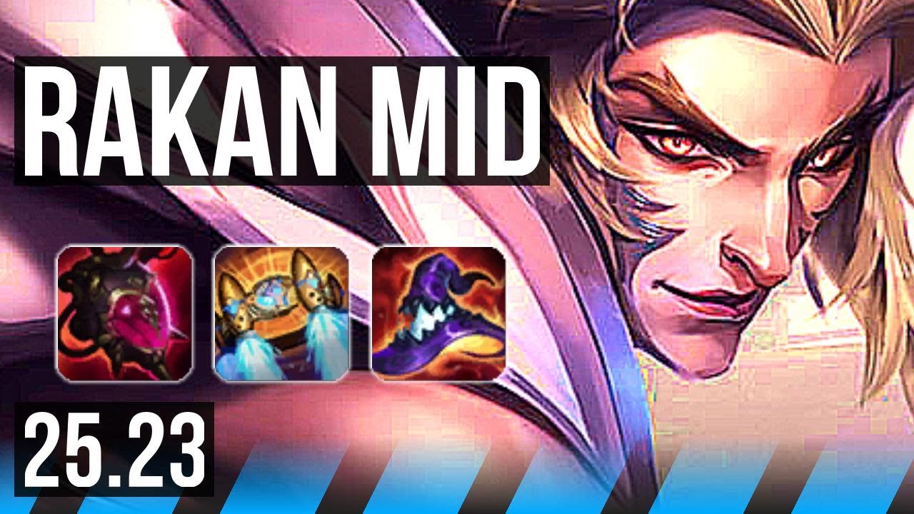 RAKAN vs ZED (MID) | 6/2/18 | NA Master | 25.23