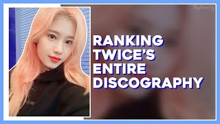 ・ranking twice's entire discography・