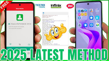 LATEST MDM SOLUTION FOR ALL TECNO, INFINIX, AND ITEL 2025 100% WORKING