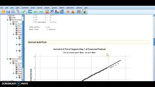 SPSS Split File normality tests