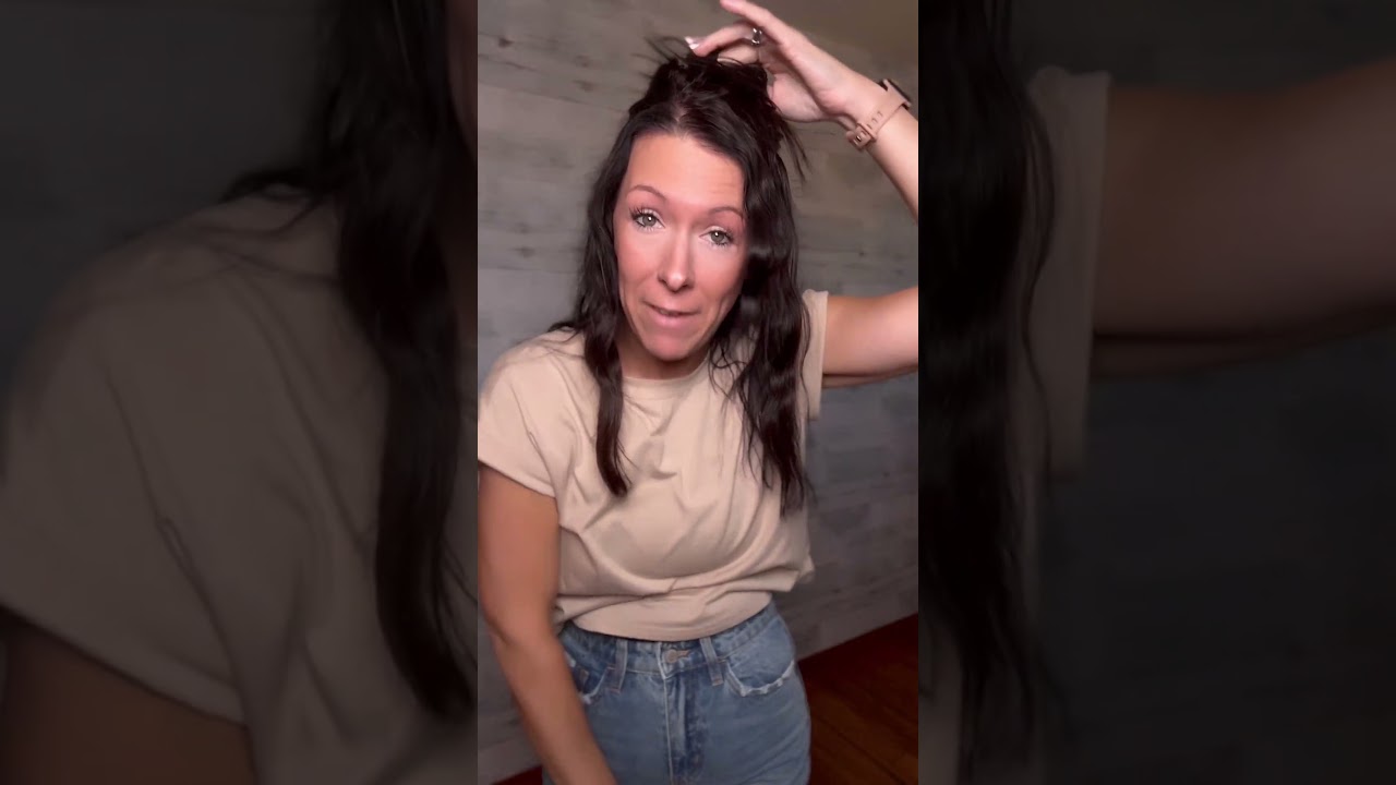 Halo Hair Extensions Tutorial | Sunny Human Hair Extensions  