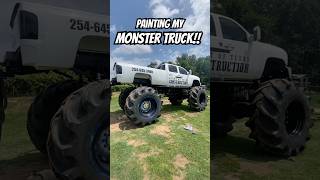 Monster truck #chevy #chevrolet #diesel #turbo #duramax