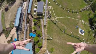 Pantheon @ Busch Gardens Williamsburg (4K Front Row POV)