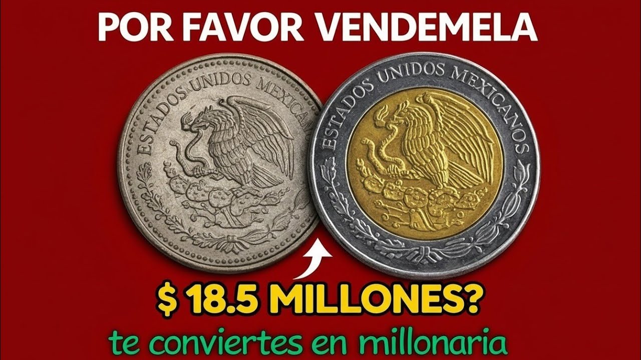 Por Favor Véndemela — Esta Moneda de Pesos Mexicanos Podría Valer una Fortuna 💰