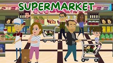 Supermarket - Basic English Conversation