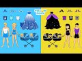 PAPER DOLLS COMPILATION PRINCESSES FAIRIES FAMILIES MOTHER & DAUGHTERS DRESS UP & DOLLHOUSES diy