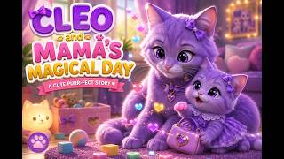 ✨ Mama’s magical bedtime cuddle with little Cleo 💤💜#CozyVibes #bedtimestory #relaxingvideos