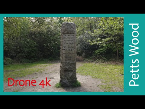 Petts Wood Circular walk | Drone 4K | Hiking In London | Sunday Walk | Hiking in uk for beginners