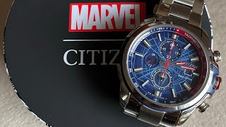 Citizen Chronograph Eco-Drive CA0429-53W “Marvel Spider Man”