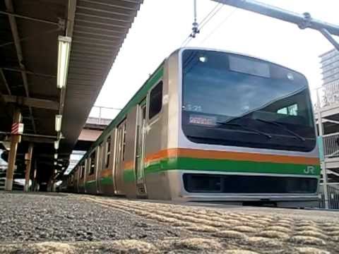 Ｅ２３１系発車動画　インバータが綺麗！！