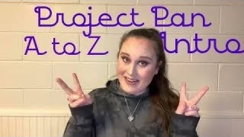 Project Pan Beauty A to Z 2022 Intro | HAPPY NEW YEAR 🥳🤩 #beautyatoz