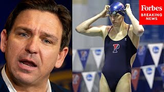 DeSantis Invokes Lia Thomas In Opposition To Including Of Transgender Athletes In Women's Sports