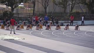 20140413春季記録会高崎女子100m第2レース1組