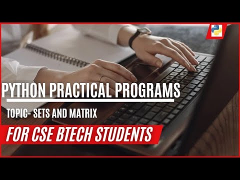 Differences Between Two Lists Using Sets | Sum of each row of matrix @VR-Universe #pythontutorial