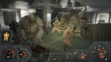 Fallout 4 Vault Tec Workshop DLC 1st Attack on Vault 88